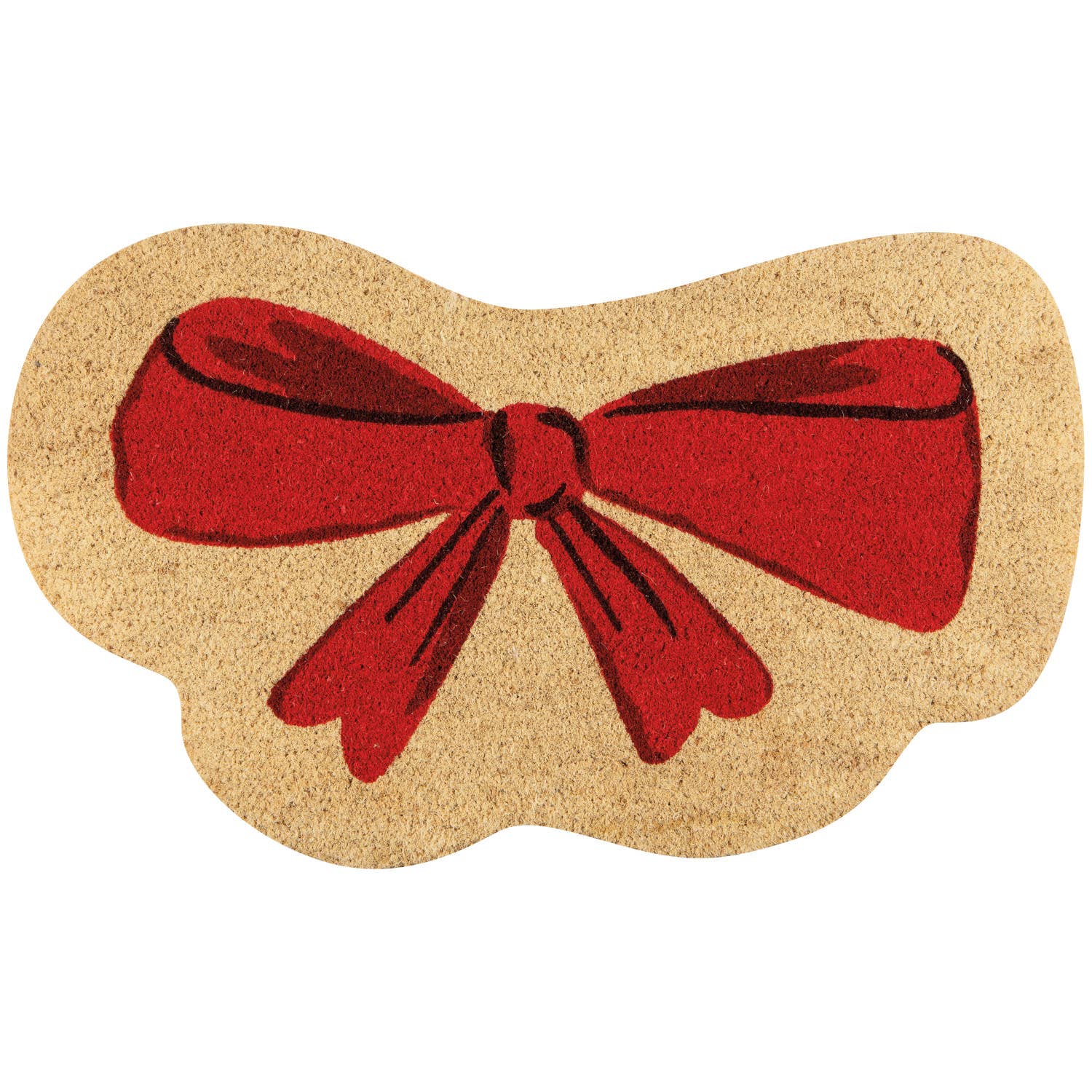 Jubilee Bowtique Shaped Coir Doormat