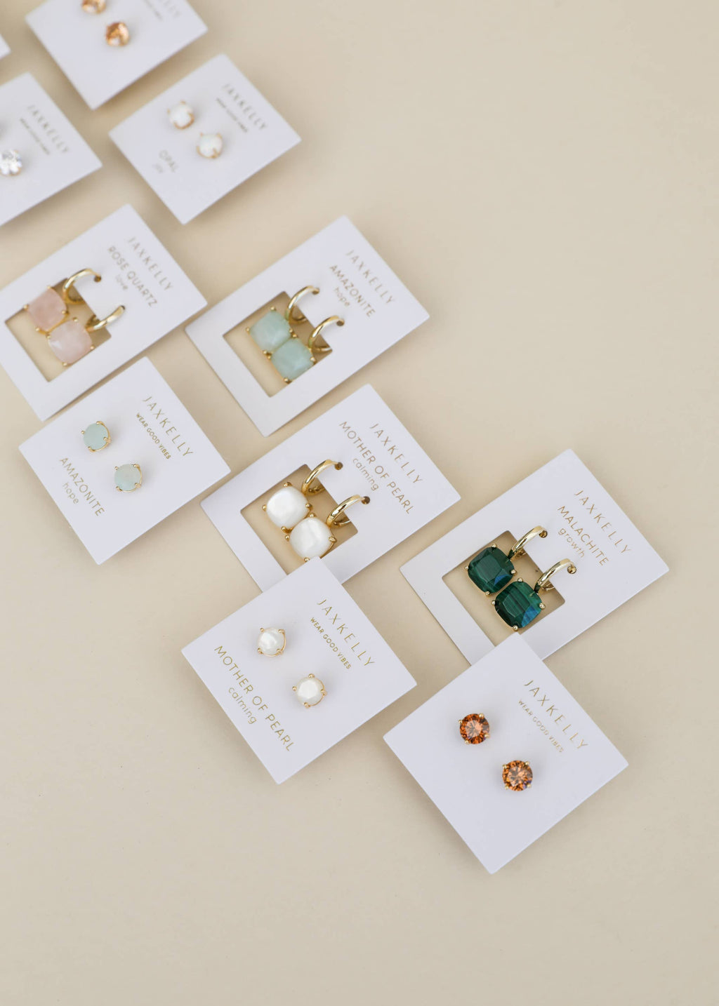 Gemstone Mini Drop | Mother of Pearl
