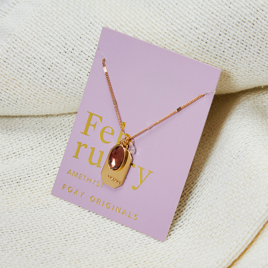 February Birthstone Necklace | Spring 2026 | Birthday Gifts