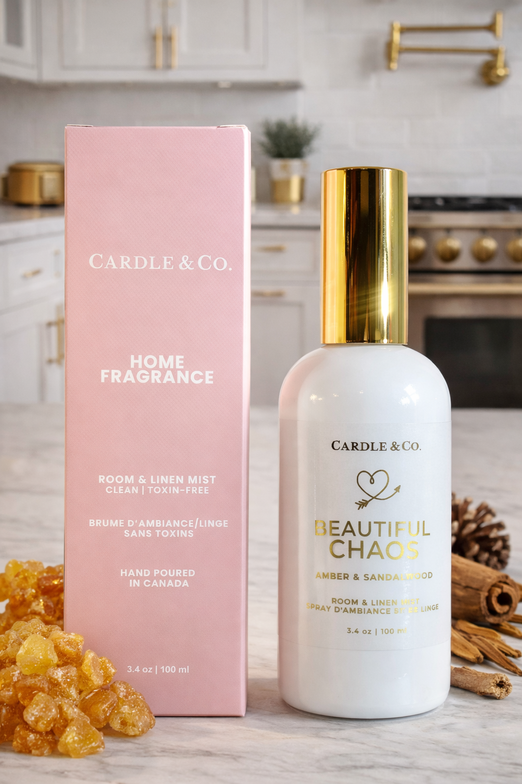 Room Mist: Beautiful Chaos (Amber & Sandalwood)