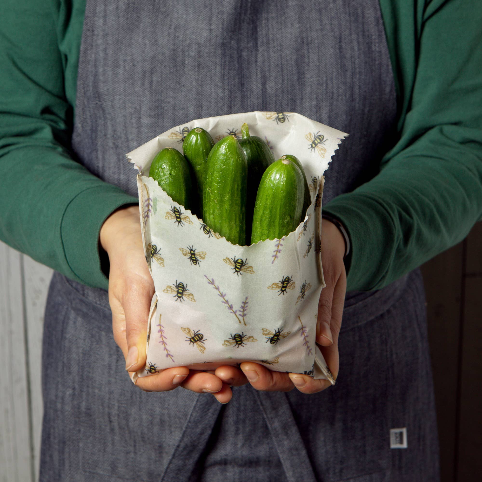 Honeybee Beeswax Sandwich Bag (Set of 2)