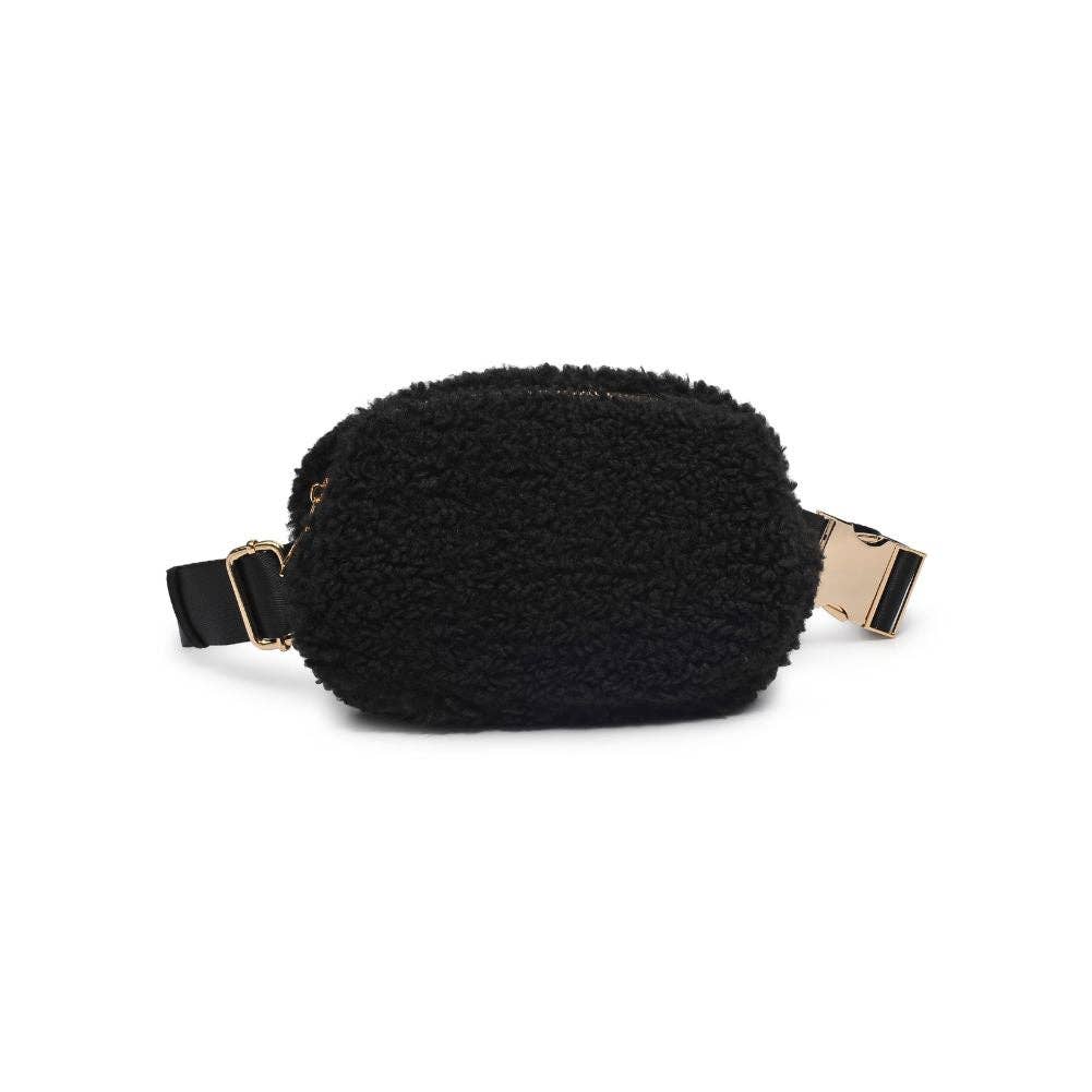 Santi Sherpa Shearling Belt Bag Fanny Pack