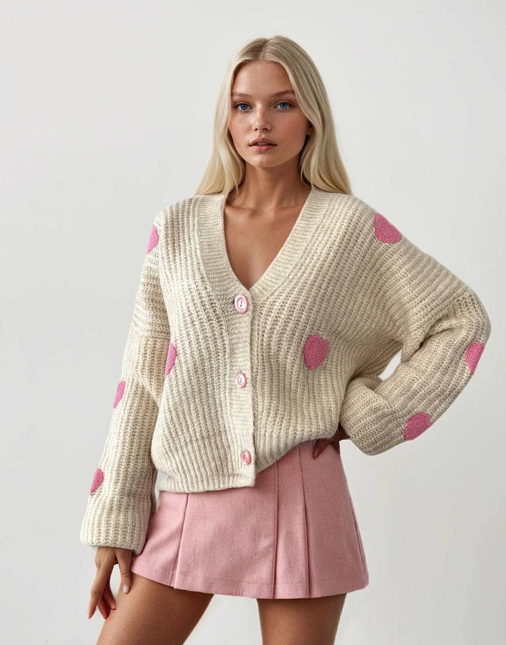 Heart Cardigan