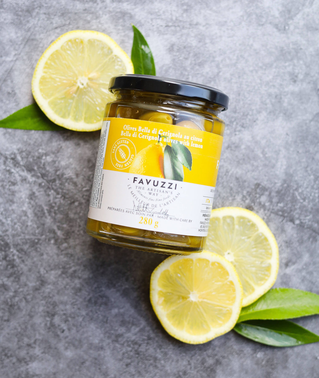 Bella Di Cerignola Olives With Lemon