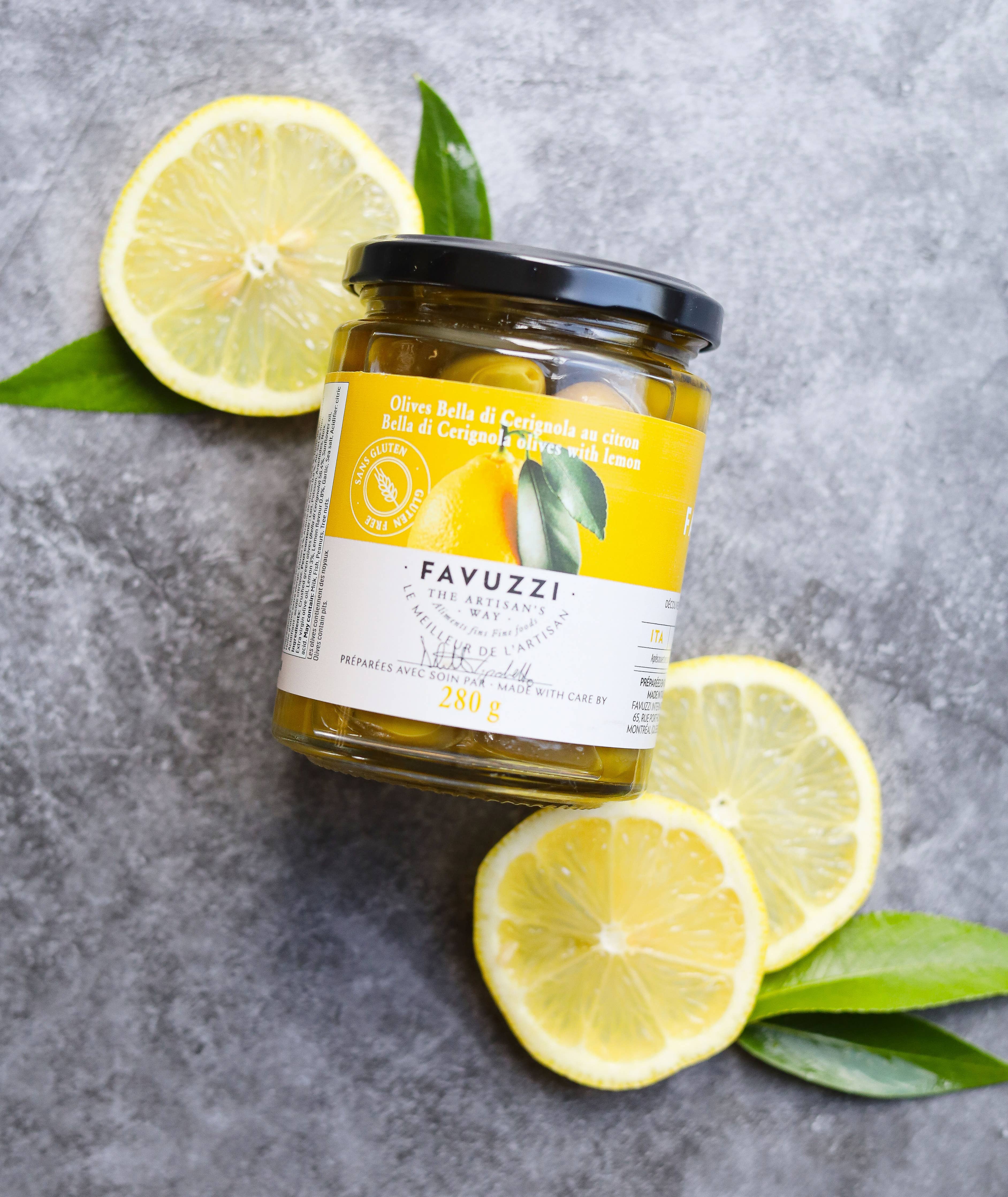 Bella Di Cerignola Olives With Lemon