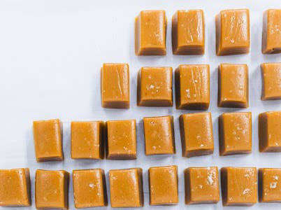 Vanilla Bean & Bourbon Caramels