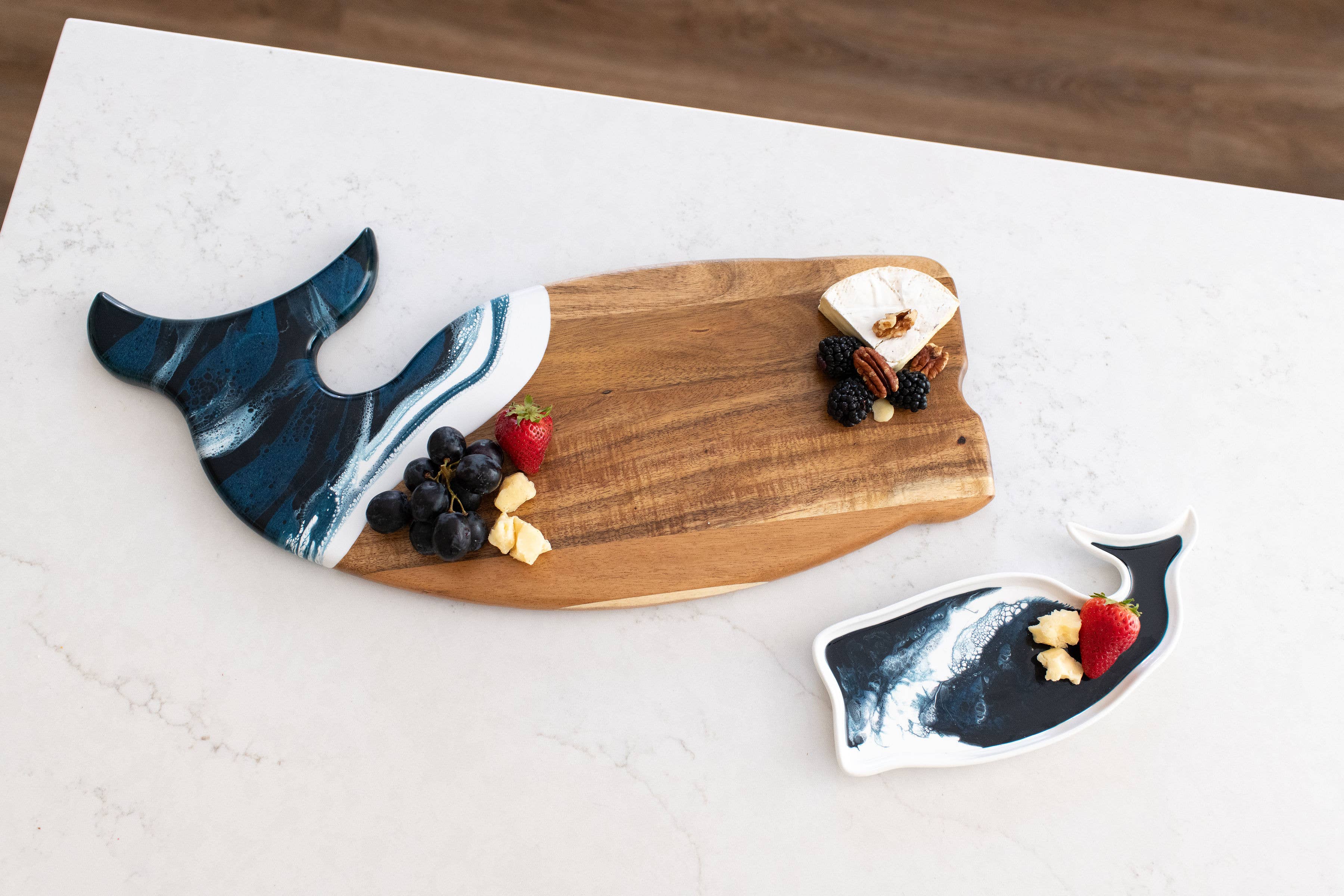 Resin Whale Tray