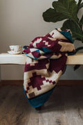 Canyon Breeze Alpaca Throw Blanket