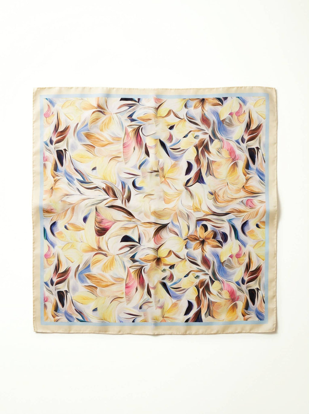 Lila | Lightweight Floral Scarf