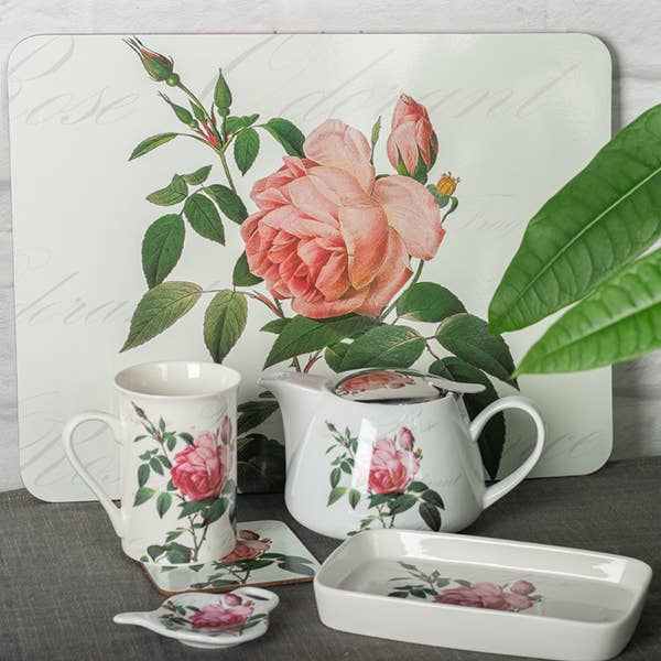 Porcelain Tray, Roses