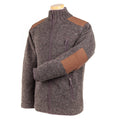 Oxford Full-Zip Wool Sweater
