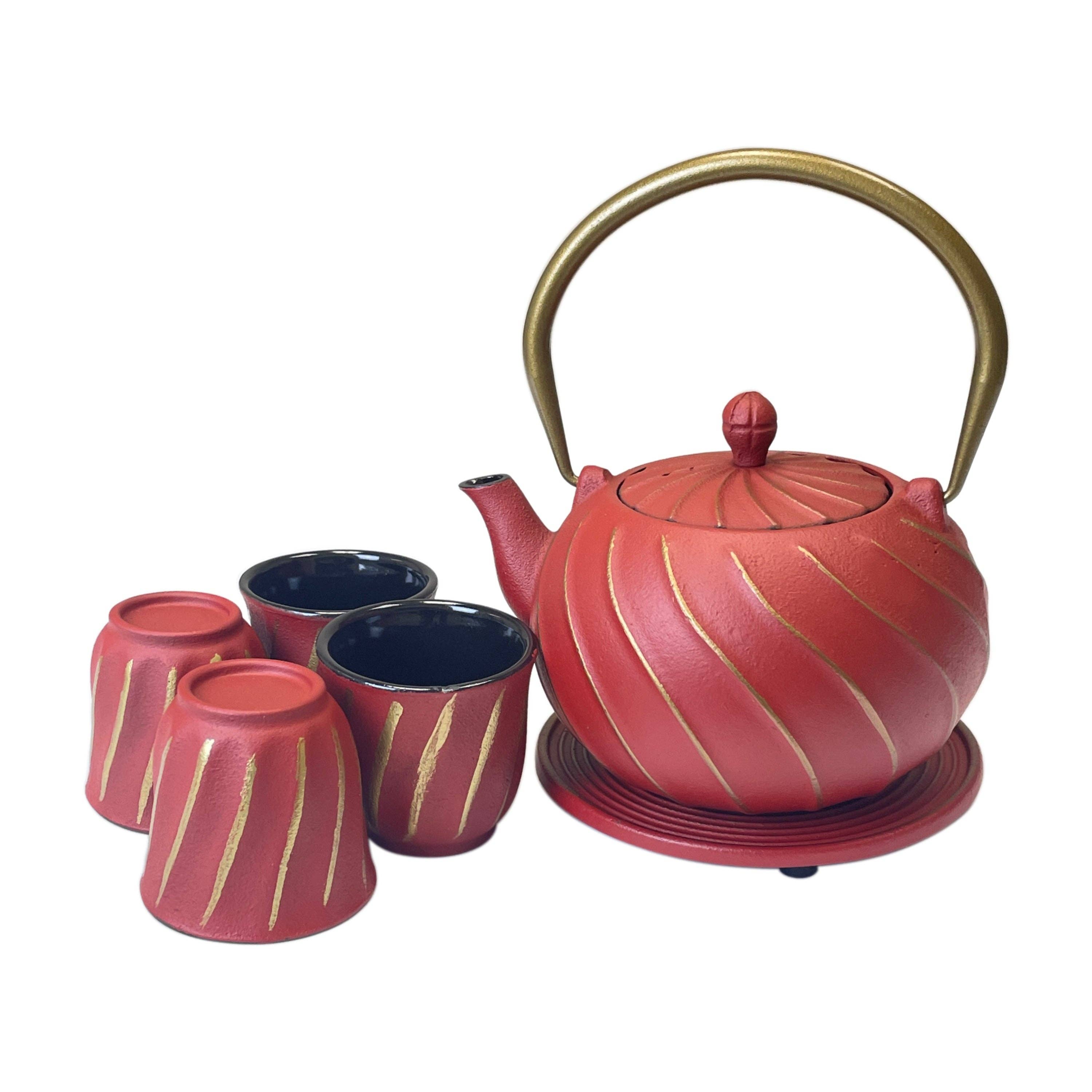 Cast Iron Tea Set