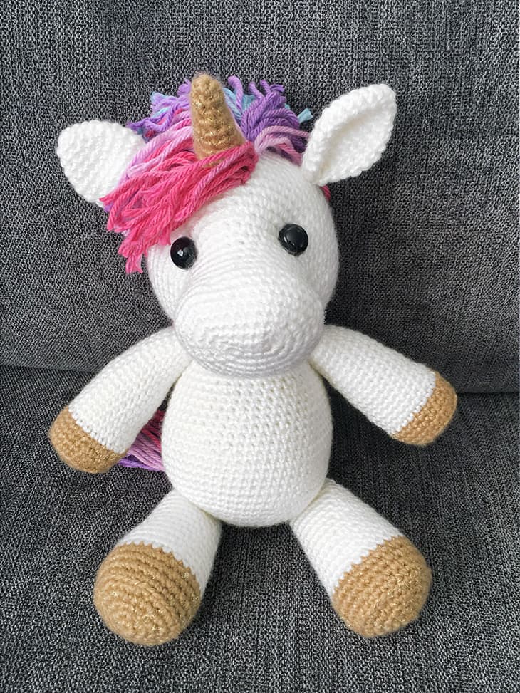 Locally handmade crochet lovey