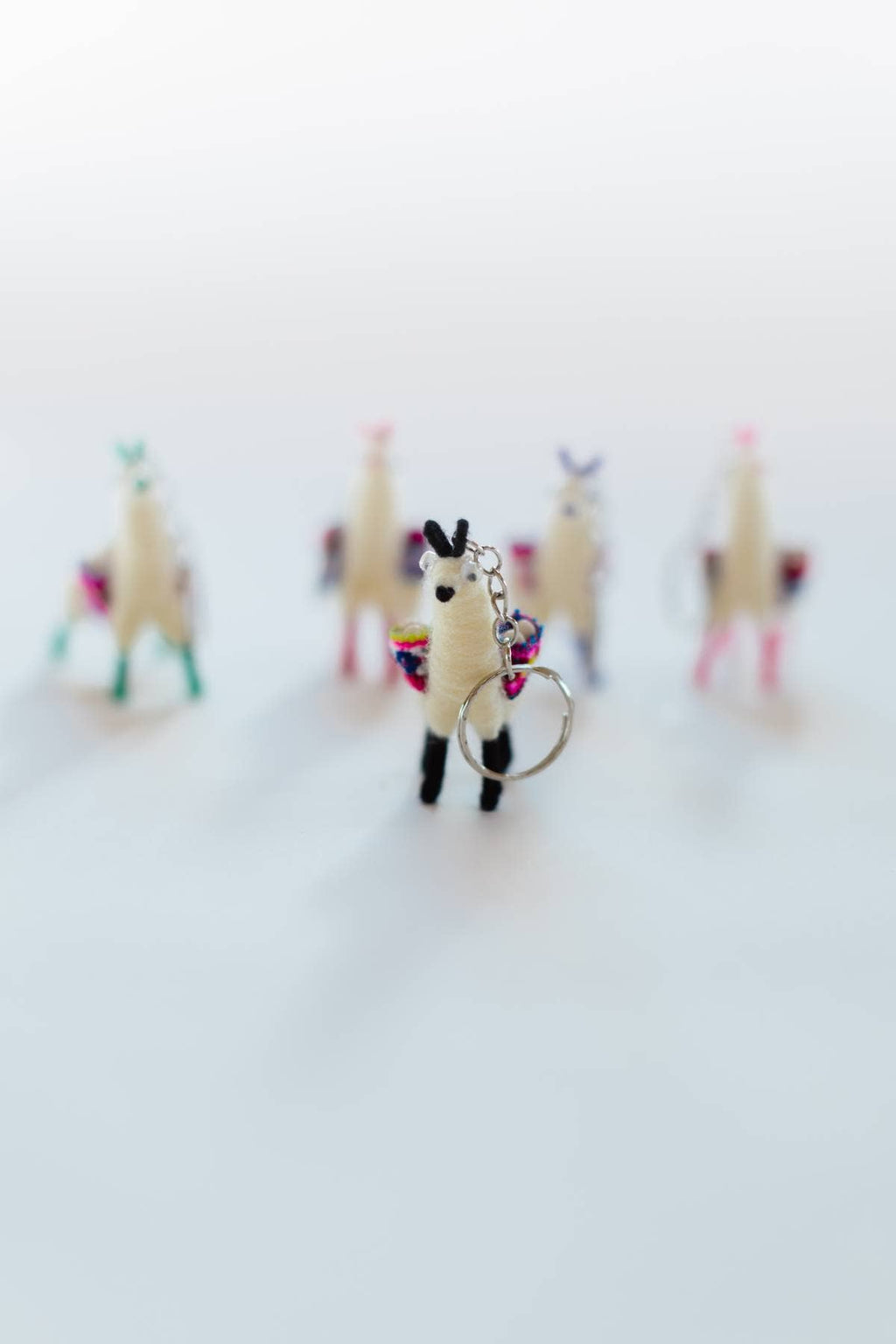 Alonzo Alpaca Keychain