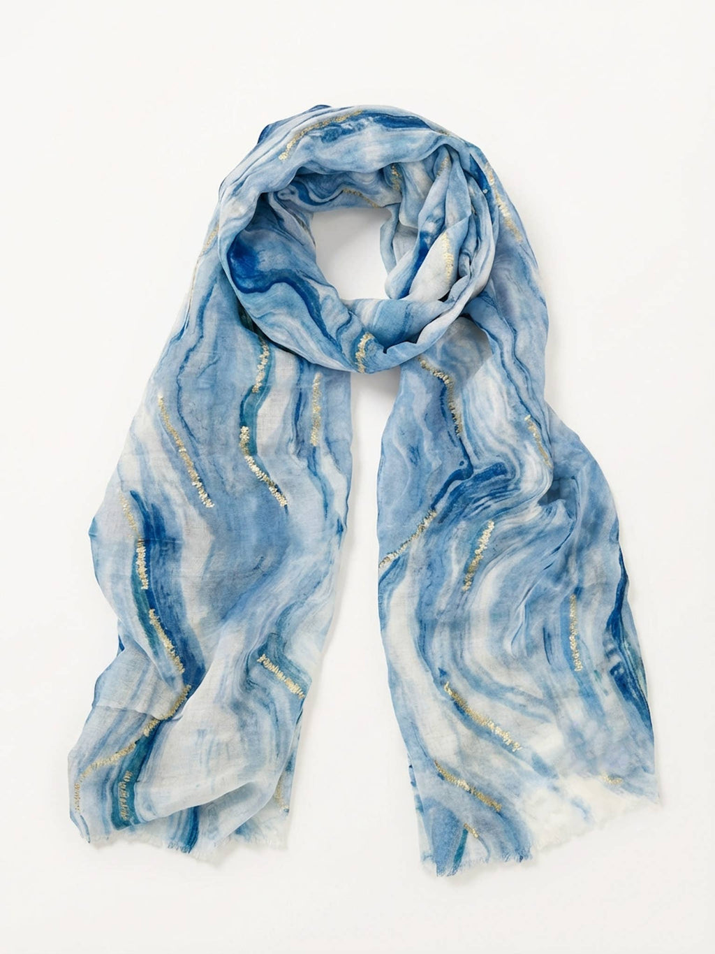 Bluebell | Blue Agate Lightweight Scarf