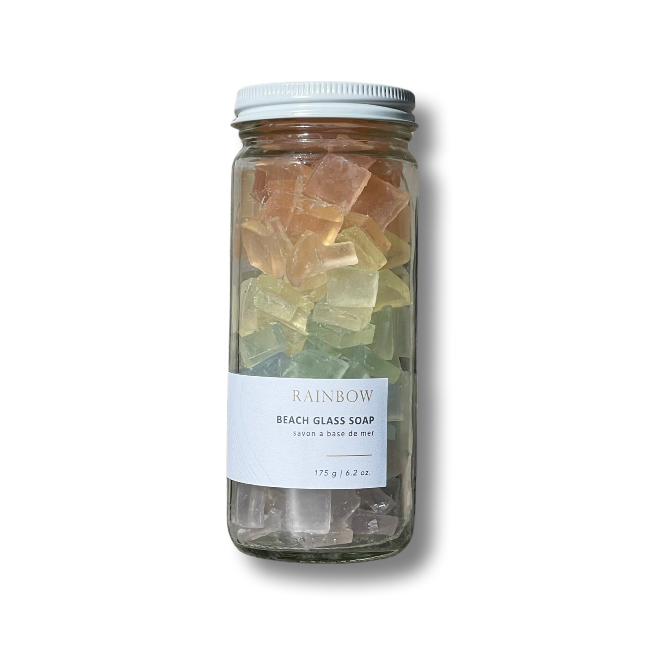 Rainbow Sea Glass Soap