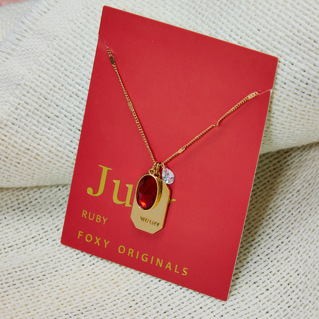 July Birthstone Necklace | Spring 2026 | Birthday Gifts