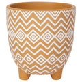 Saffron Spark Plant Pot