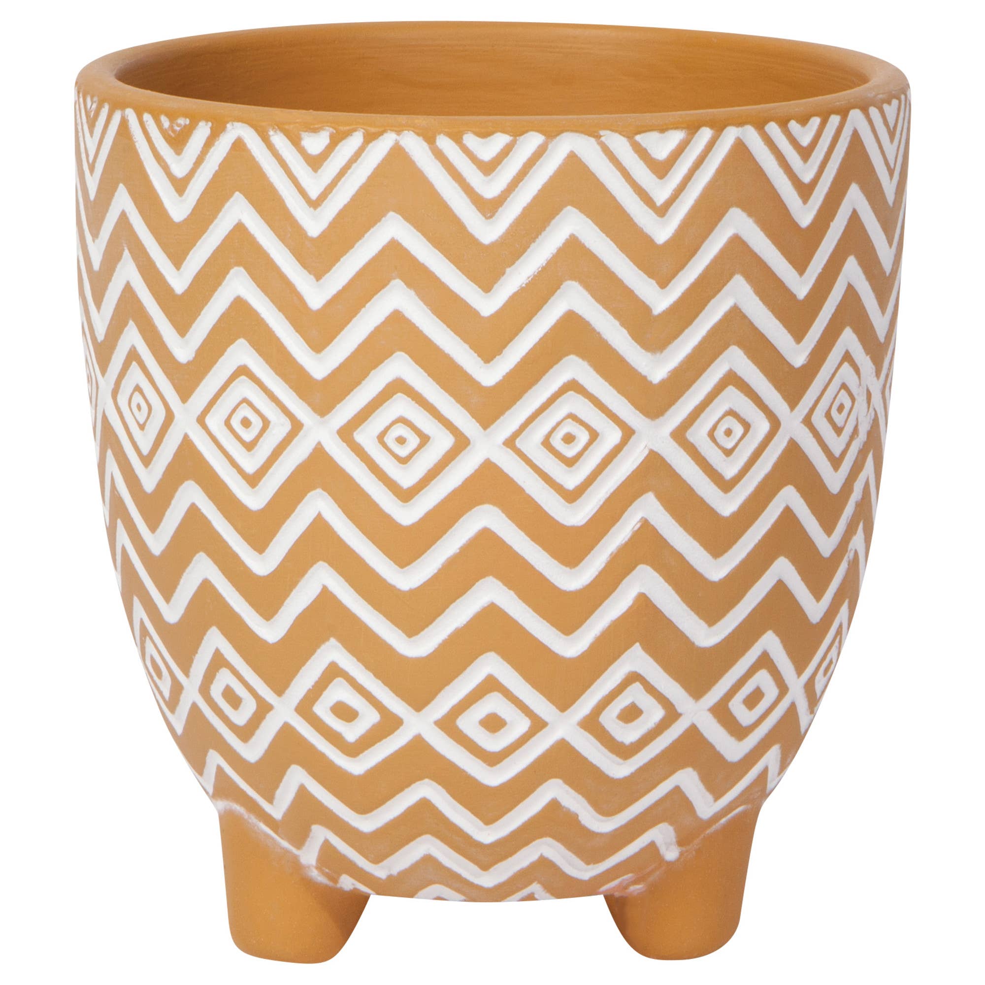 Saffron Spark Plant Pot