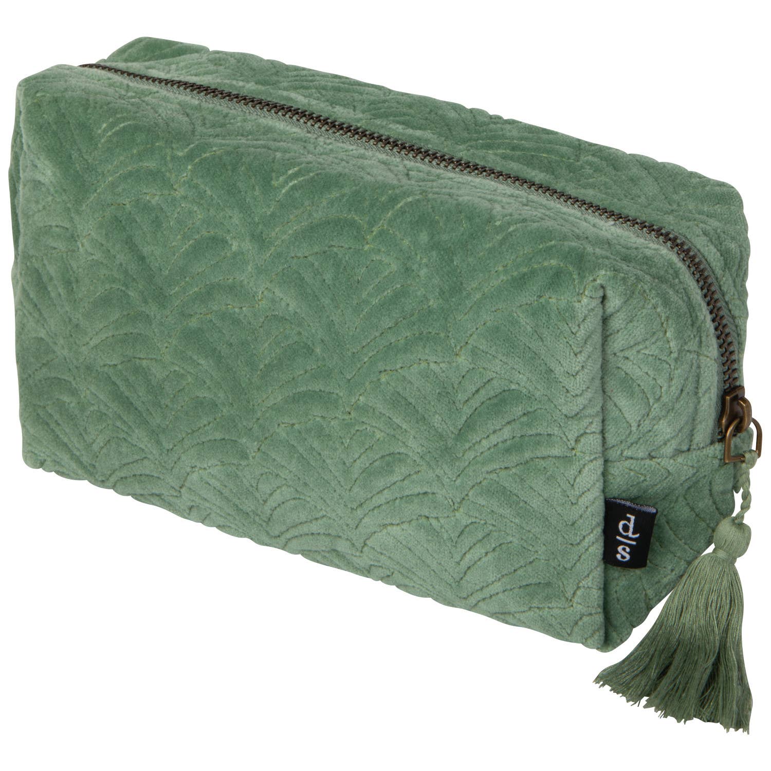 Danica Studio Jade Quilted Cosmetic Bag