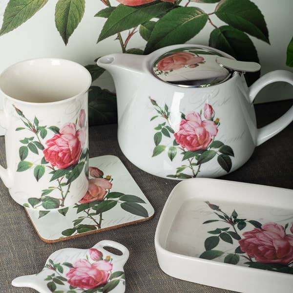 Porcelain Tray, Roses