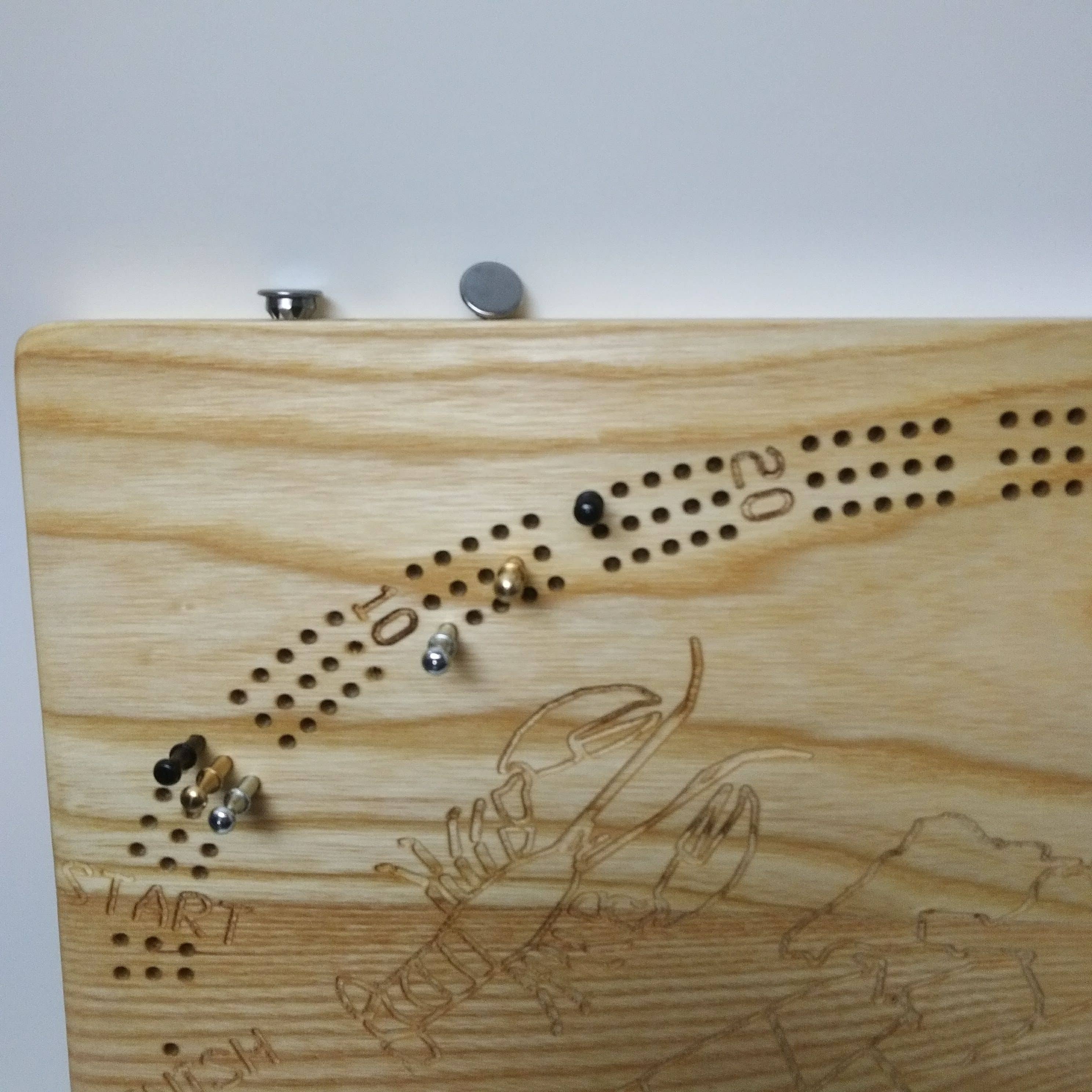 Fish Cribbage Board