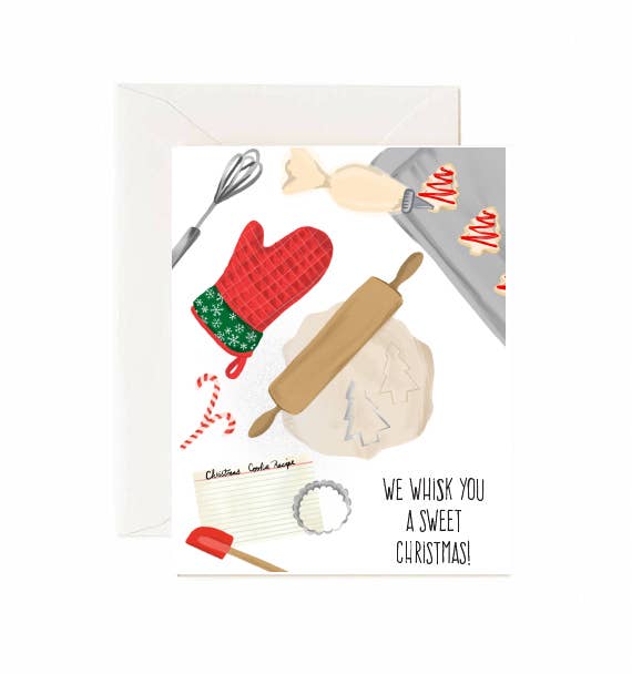 We Whisk You A Sweet Christmas - Greeting Card