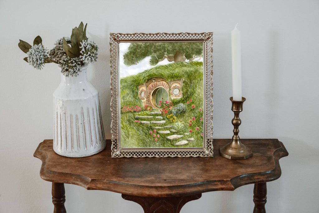 Bag End Print. Literary Locations.