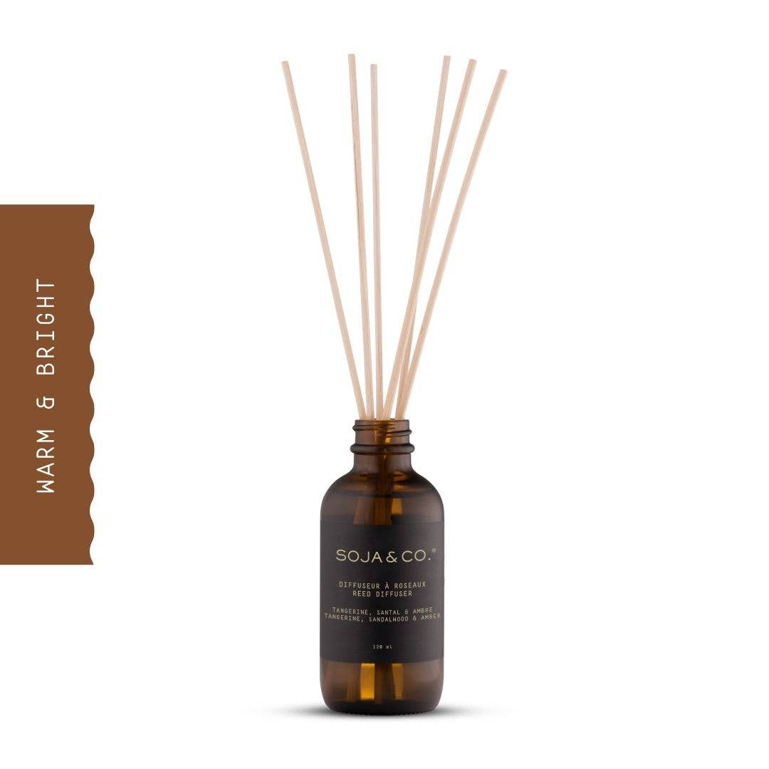 Reed Diffuser | Tangerine, Sandalwood & Amber