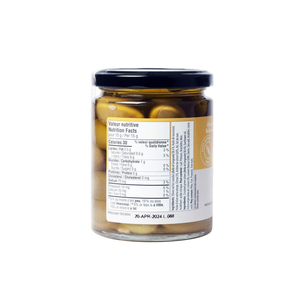 Bella Di Cerignola Olives With Lemon