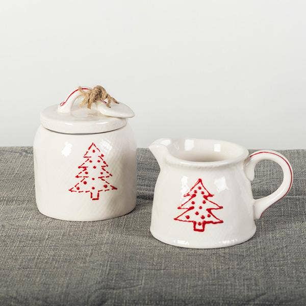 Cream and Sugar Containers, Set of 2
