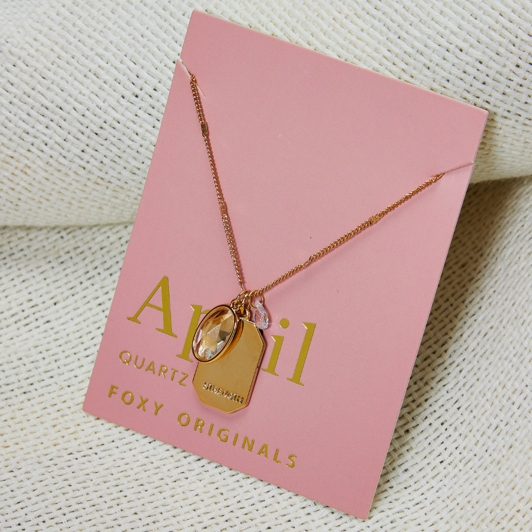 April Birthstone Necklace | Spring 2026 | Birthday Gifts