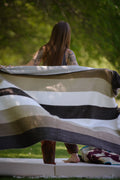 Guinness Brushed Alpaca Wool Throw Blanket