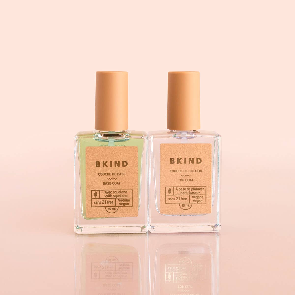 Manicure Pack - Nail Polish Duo - Base and top coats