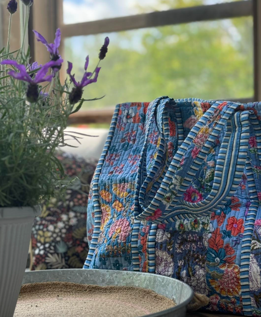 Quilted Cotton Assorted Tote Bags
