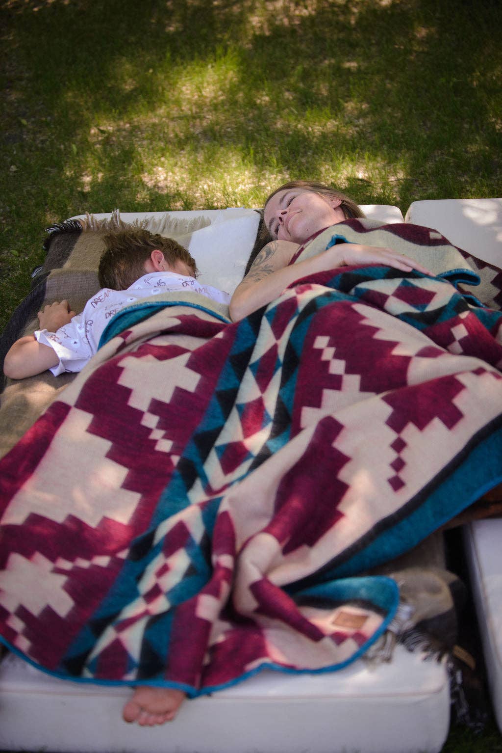 Canyon Breeze Alpaca Throw Blanket