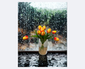 Real Touch Tulip - Orange