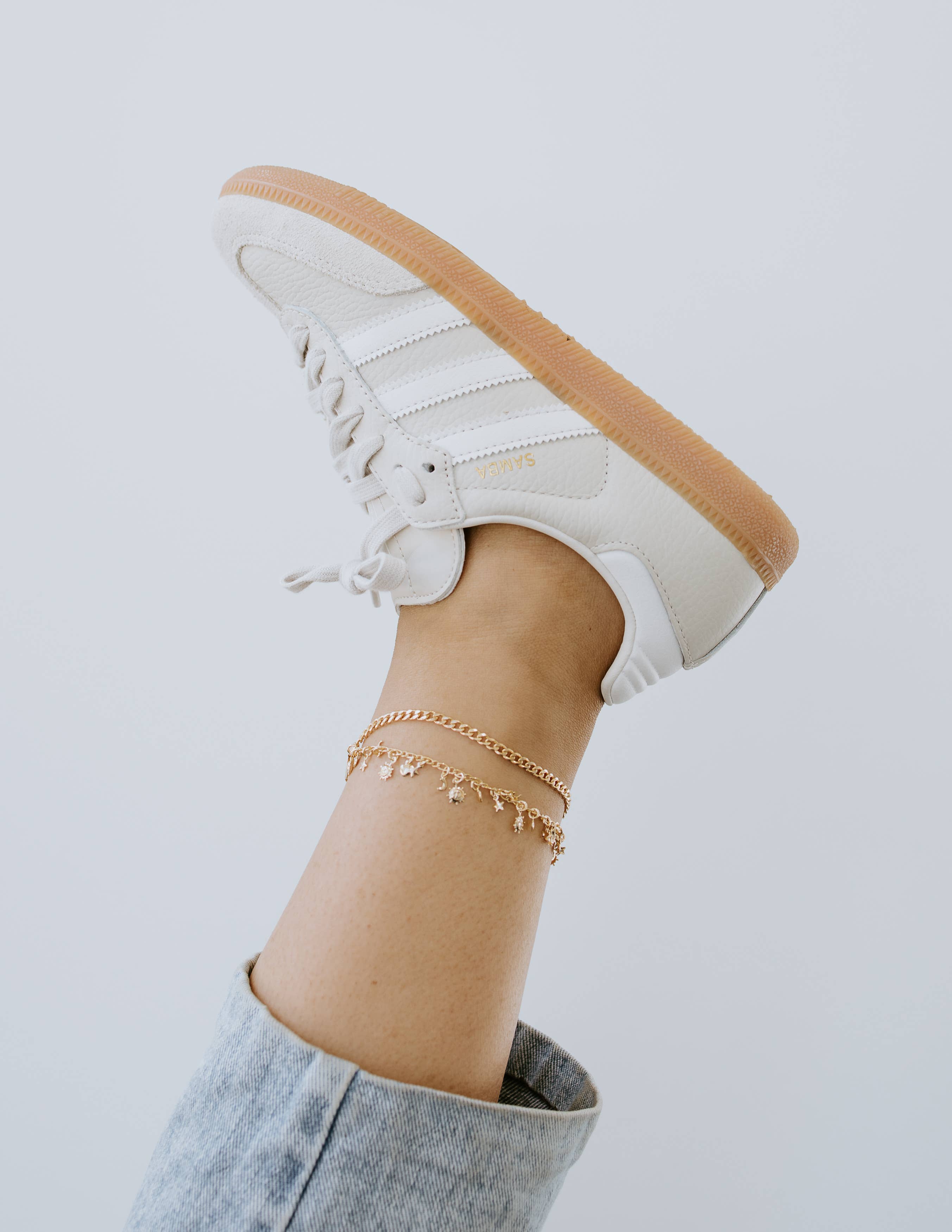 Gold Charm Anklet
