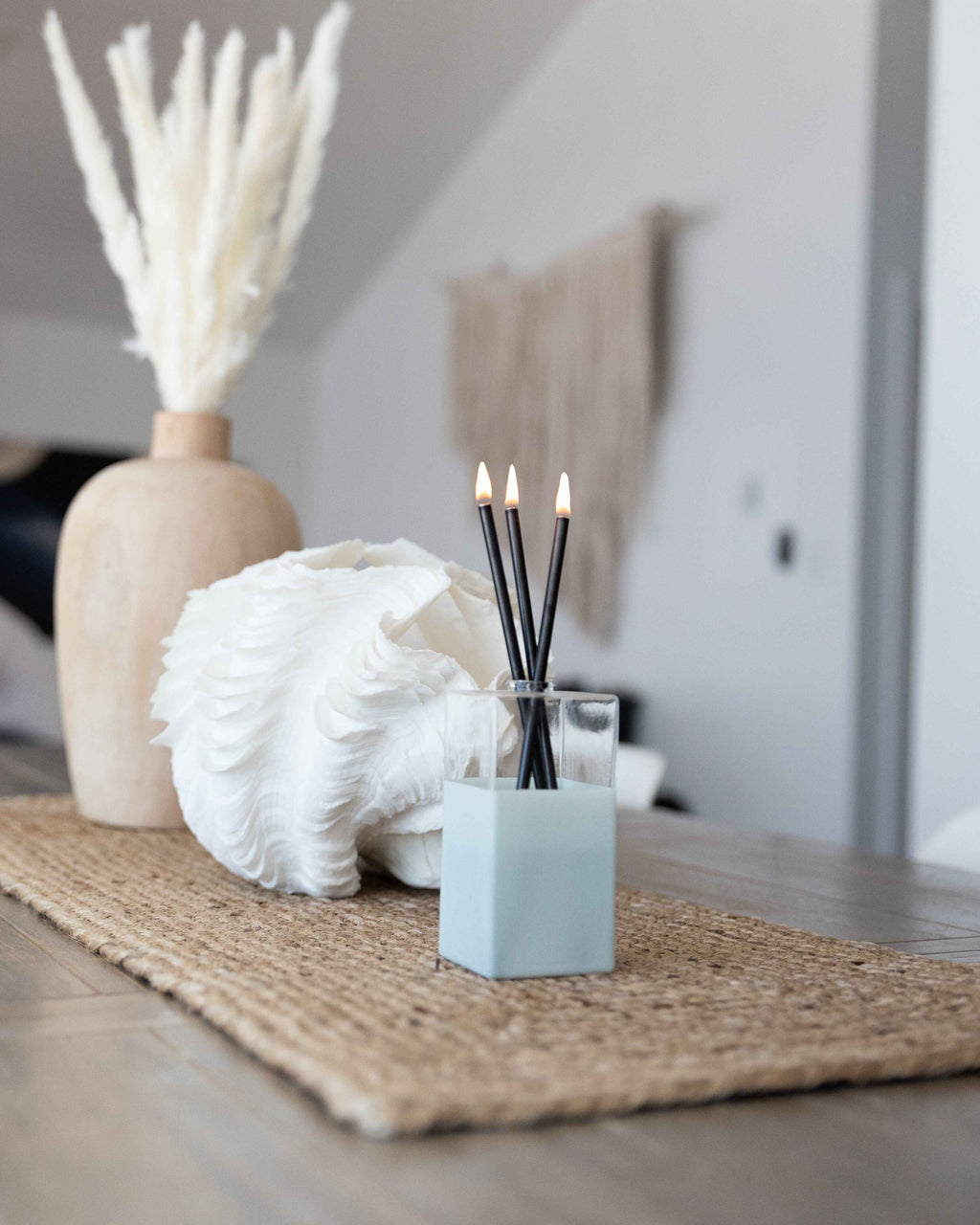 Black Everlasting Candle (3-pack)