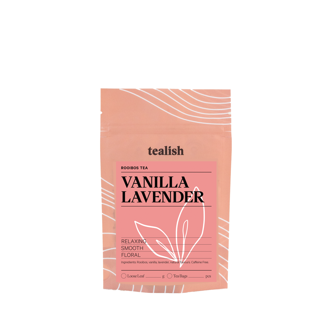 Vanilla Lavender - Rooibos tea: 50g pouch