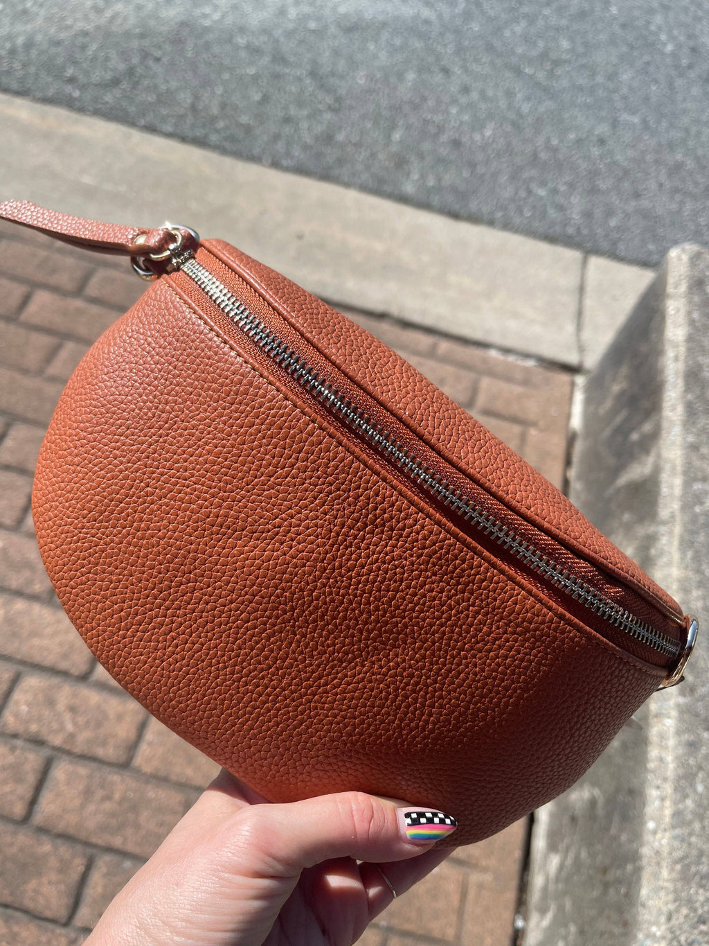 Crossbody Bag | Rust Brown