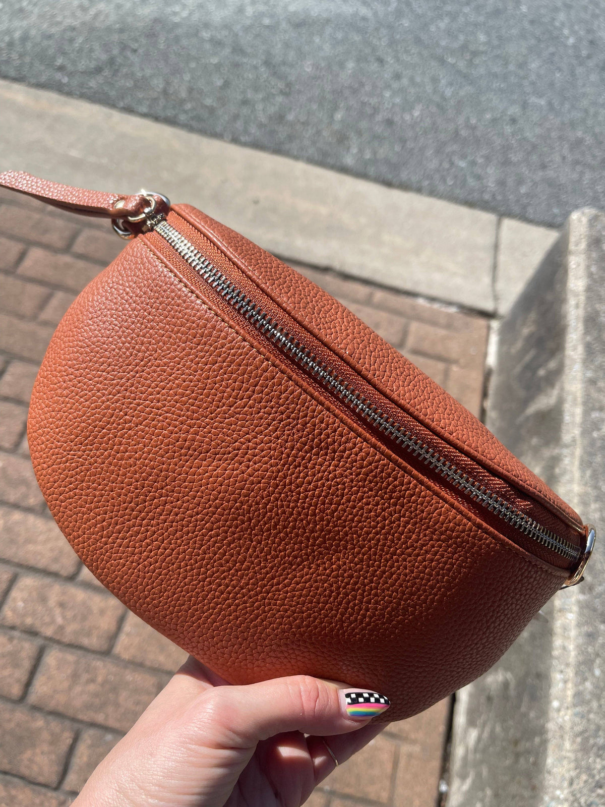 Crossbody Bag | Rust Brown