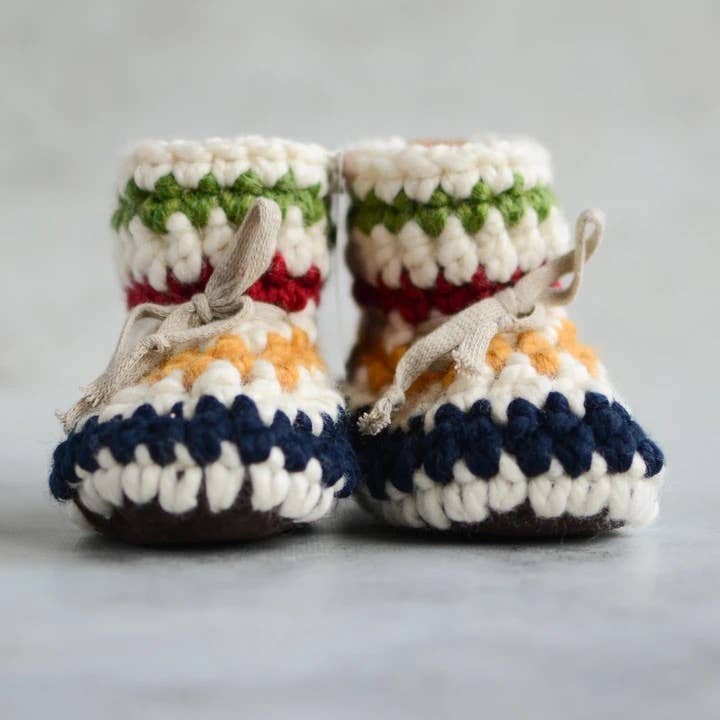 Sheepskin Baby Booties