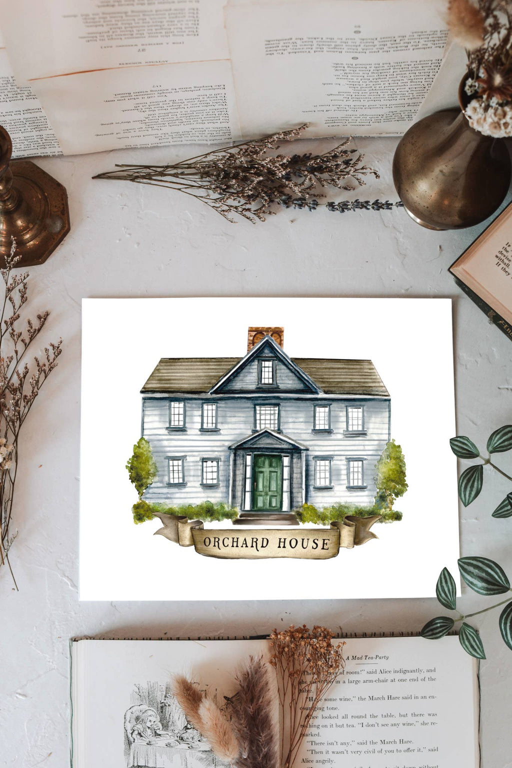 Little Women Print. Orchard House