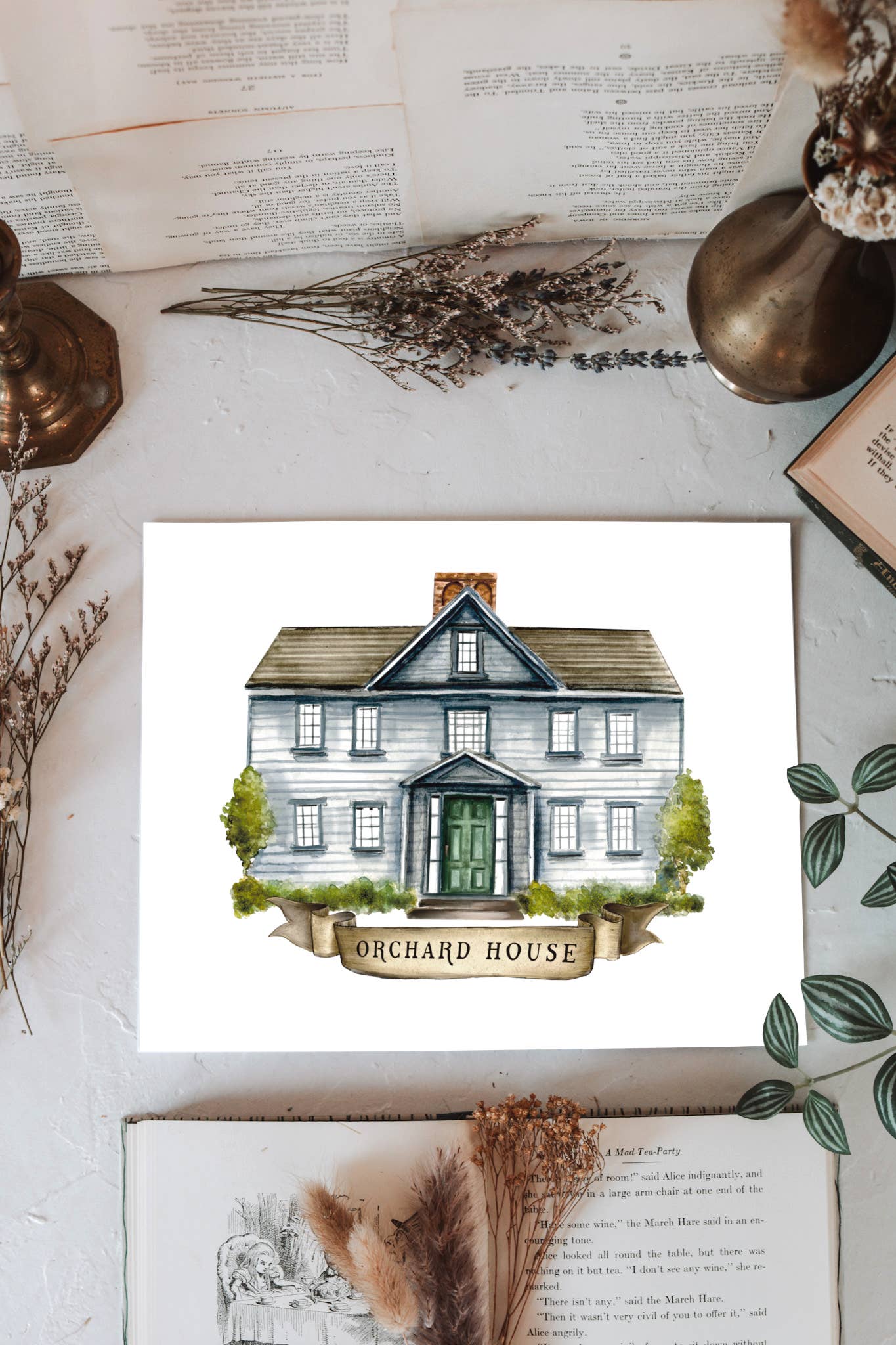 Little Women Print. Orchard House