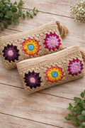 Handmade Granny Square Clutch