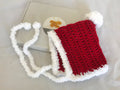 Fancy Nancy's Santa Bonnet (Size: newborn)