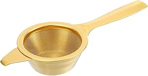 Loose tea steeper - gold